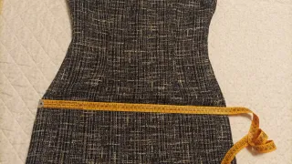 Vestido Tweed Caramelo Tipo Chanel Talla 40