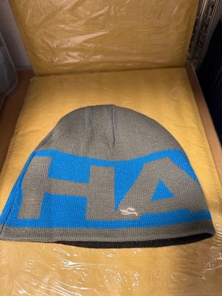 Gorro Hawk Reversible Negro/Rojo Gris/Azul