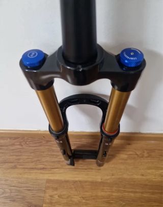 Horquilla Bicicleta Dorada