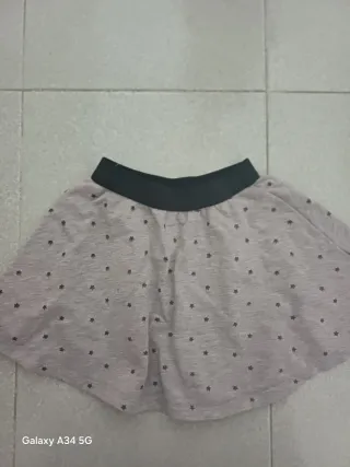 Gonna bambina 4 anni fantasia stelle