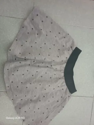 Gonna bambina 4 anni fantasia stelle