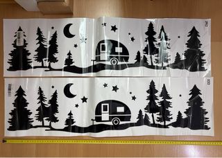 Pegatinas decorativas para camper