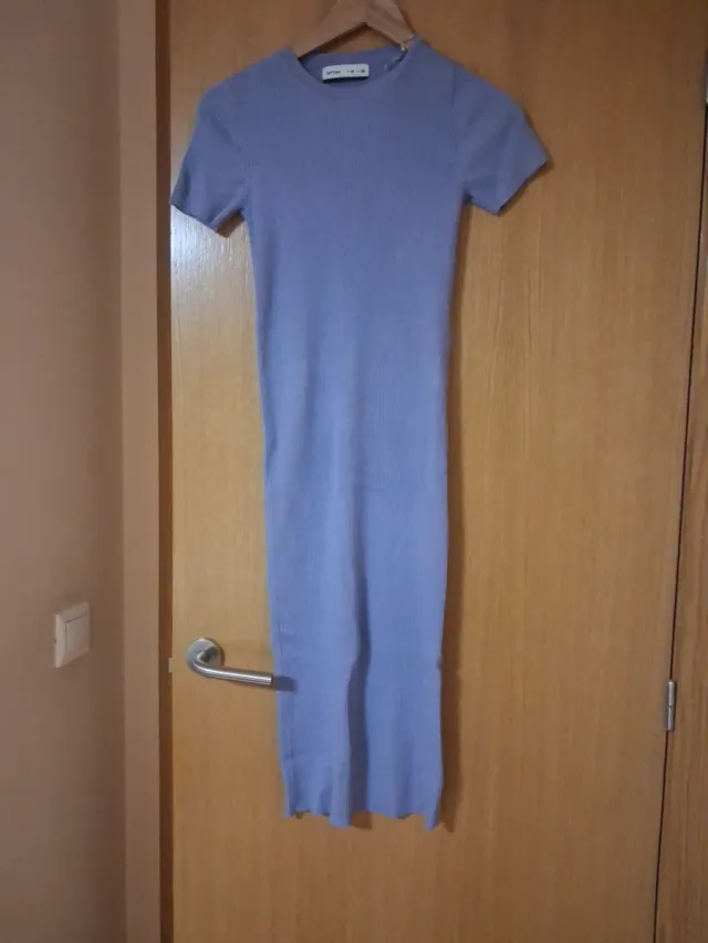 Vestido morado Lefties Talla M