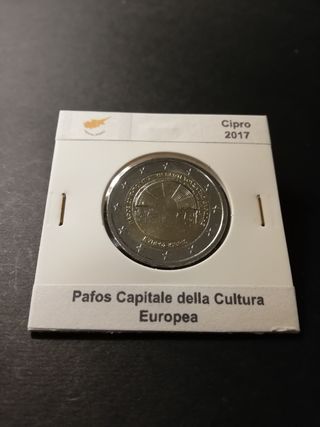 🇨🇾 2 Euro Commemorativi Cipro 2017 Pafos