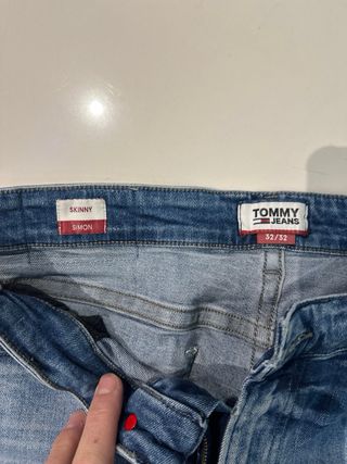 Pantalón vaquero Tommy Jeans azul talla 32/32