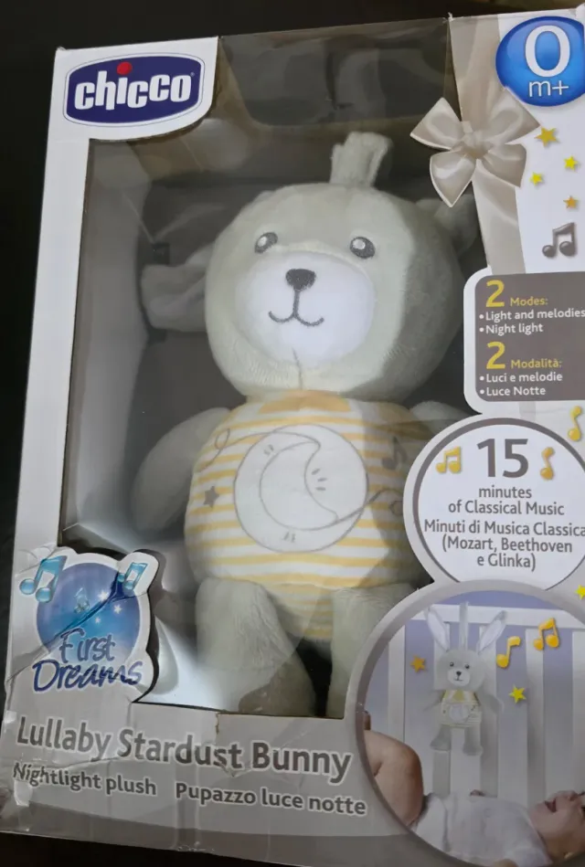 Chicco Peluche Musical Lullaby Stardust Bunny