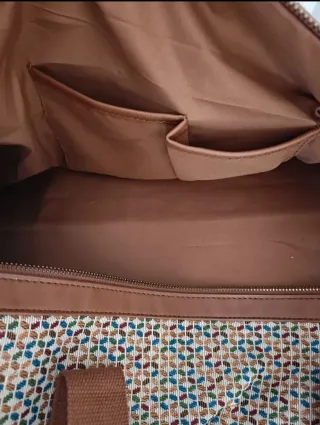 Bolso de viaje estampado