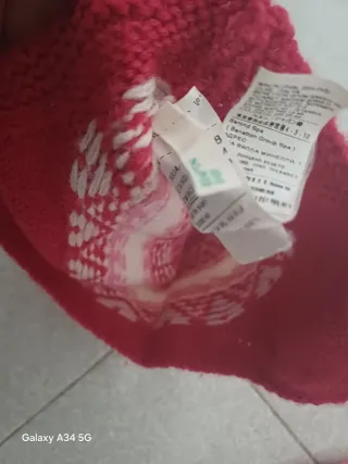 Cappellino bambina 6-9 mesi