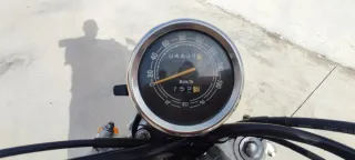 Moto Custom 125cc Negra