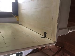 Tavolo fine '800 Shabby Chic 75x130