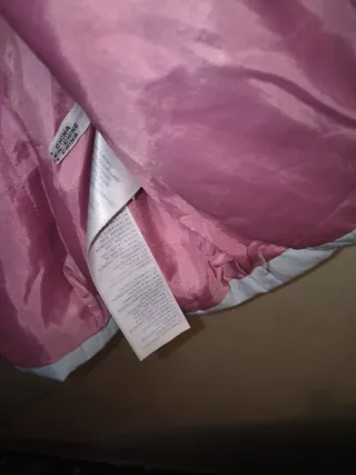 Plumón Tommy Hilfiger Talla M Azul Rosa