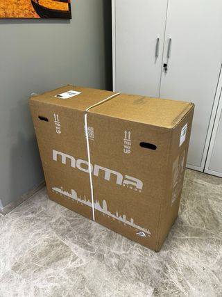 Bicicleta pieghevole Moma 24 Nera (50% -125€)