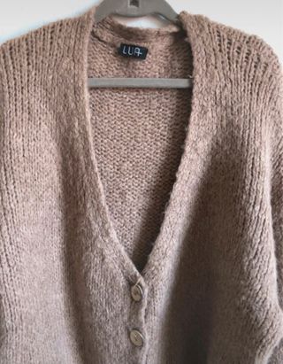 Cárdigan LUA Beige Talla XXL