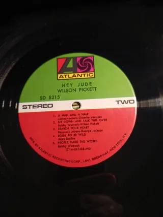 WILSON PICKETT " Hey Jude" LP Original US 1969