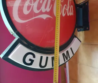 Cartel Luminoso Coca Cola Redondo