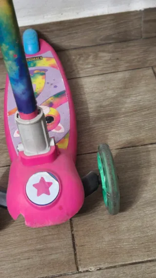 Patinete infantil 3 ruedas unicornio