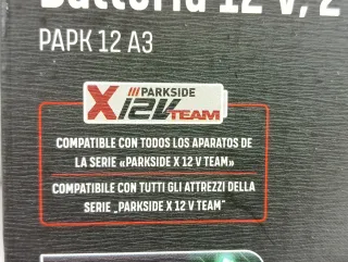 Batería 2Ah PARKSIDE