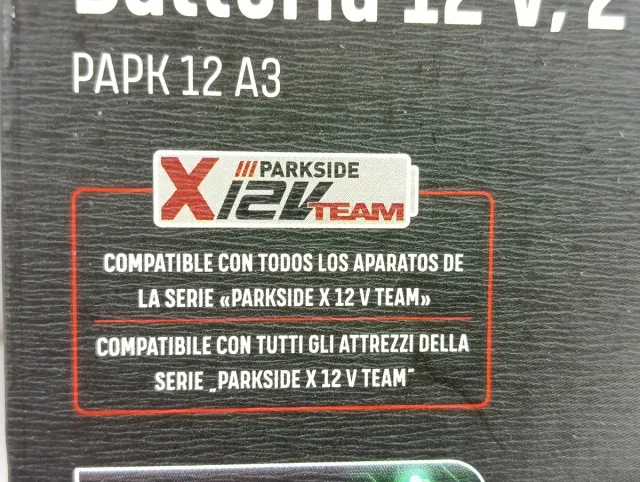 Batteria 2Ah PARKSIDE