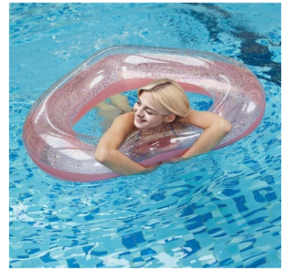 Ciambella Cuore Glitter 120cm