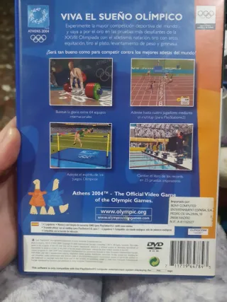 Athens 2004 PS2 Juego Oficial