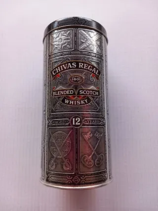Scatola metallo Chivas Regal 12 Anni
