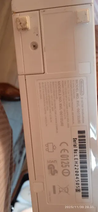 Consola Nintendo Wii Blanca