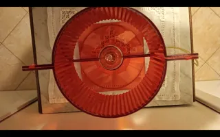 Lampada Kartell Take Arancione Trasparente