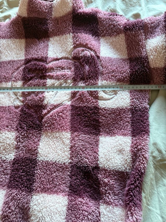 Pigiama La Vecina Rubia a quadri rosa/viola