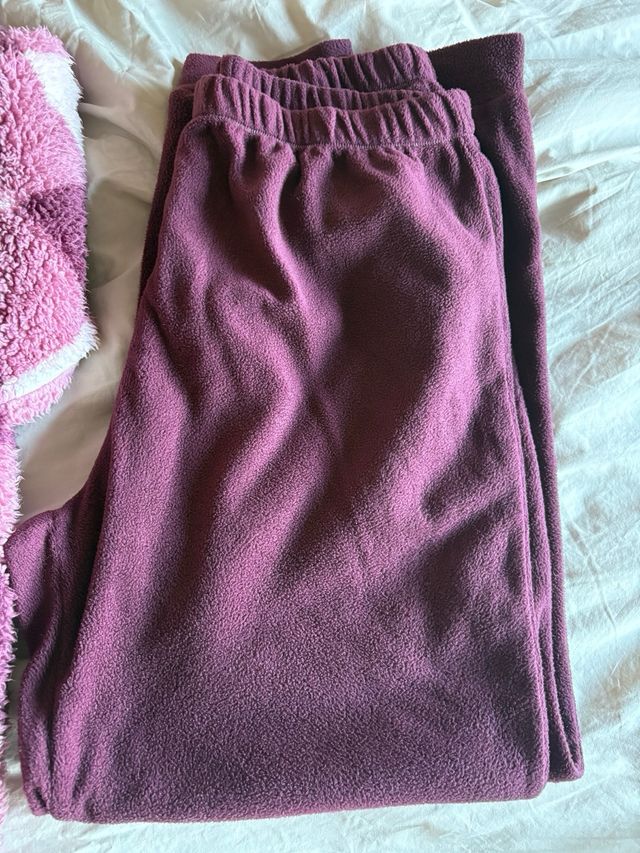 Pigiama La Vecina Rubia a quadri rosa/viola