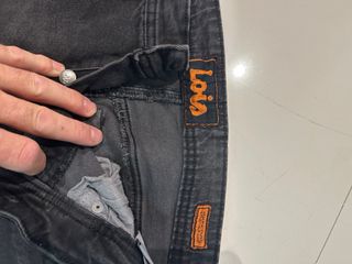 Pantalón vaquero hombre negro