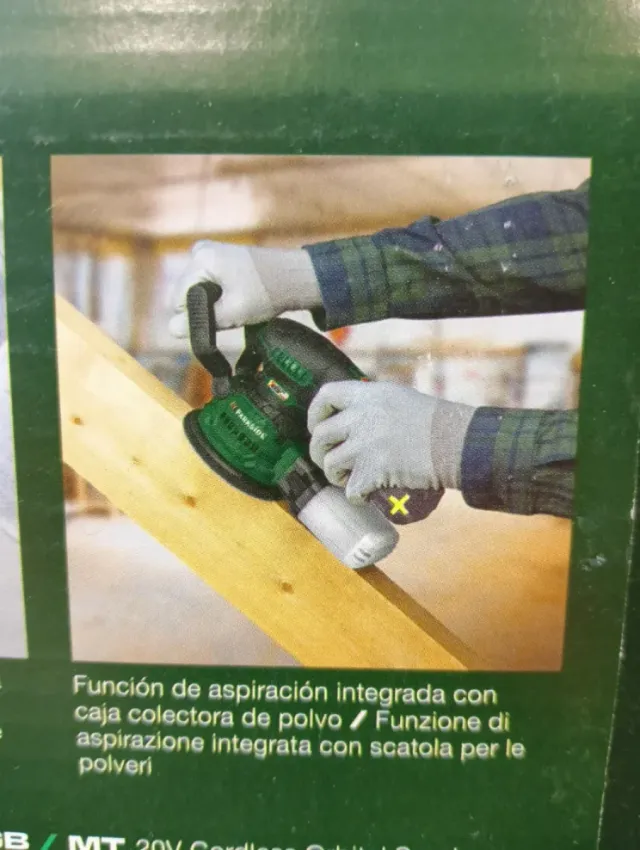 Lijadora Orbital PARKSIDE Batería de la serie 20V Xvteam