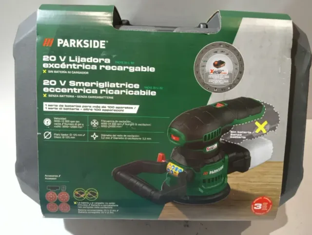 Lijadora Orbital PARKSIDE Batería de la serie 20V Xvteam