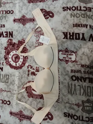 Reggiseno beige taglia XL regolabile