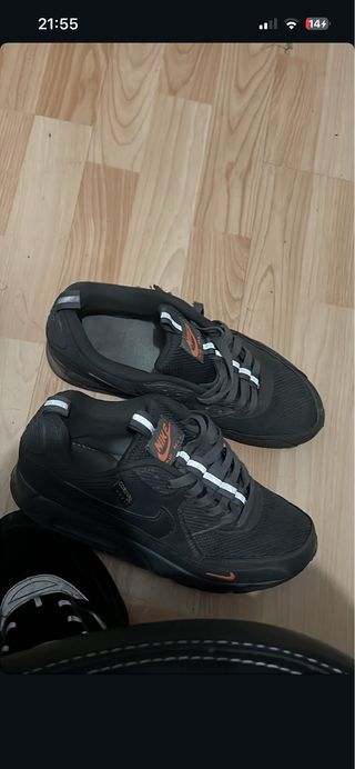 Nike Air max Negras Naranja