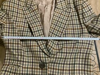 Americana Burberry Cuadros Beige Marrón