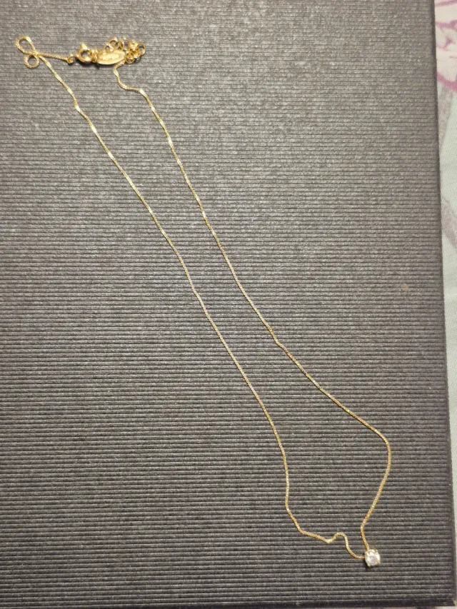 Punto luce argento 925 dorato cm44