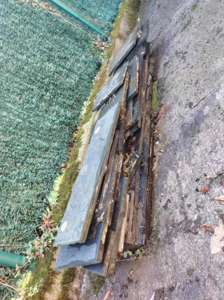 Piedras de pizarra para exterior