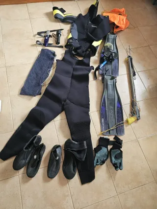 Traje de Apnea 5mm Talla M