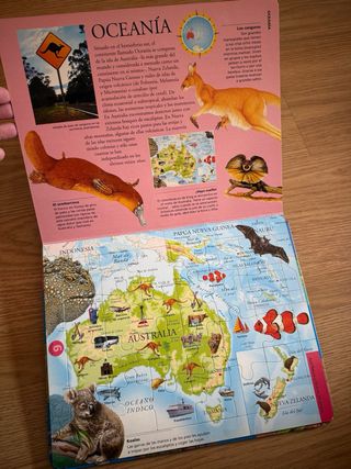 Atlas puzzle de los animales: 6 puzzles de 24 p...