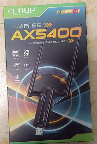 Pack WiFi 6E USB + Bluetooth 5.0 + Adaptador M.2