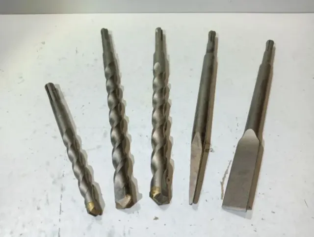 5 trapani e scalpelli