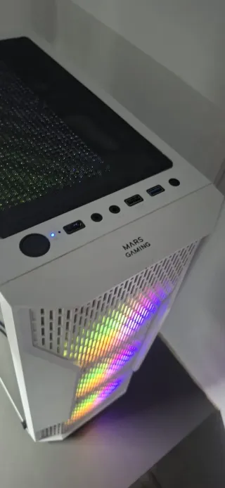 PC Gamer Intel Core RGB Blanco