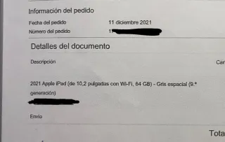 iPad 9ª Gen 10.2 Plata dic2021 Como nueva