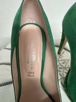 Scarpe con tacco Patrizia Rigotti verdi
