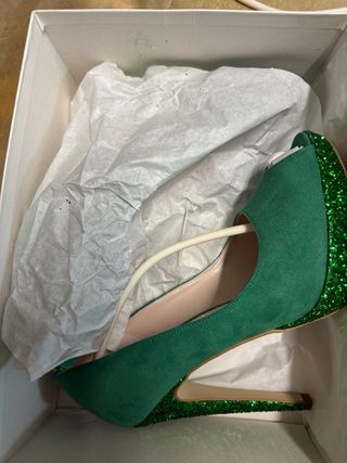 Scarpe con tacco Patrizia Rigotti verdi