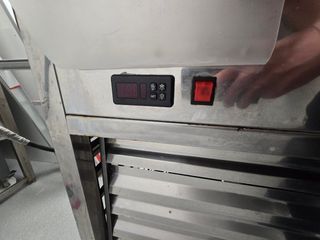 Mostrador expositor acero inoxidable