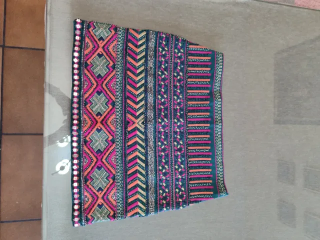 Minifalda pedrería Talla S