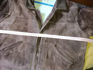 Chaquetón Vintage Estilo Americano Marrón