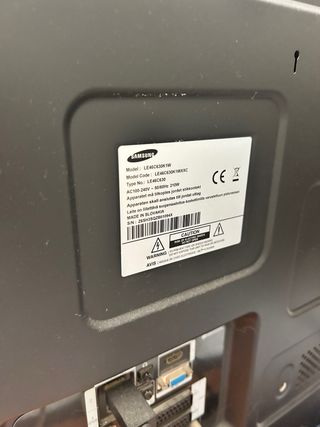 Televisor Samsung 46' Negro