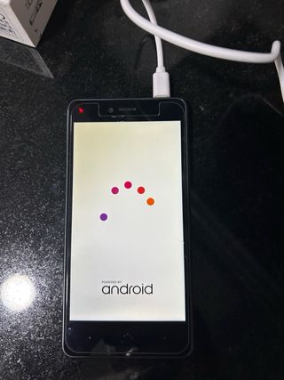 Móvil bq Aquaris U Lite 16GB gris antracita.